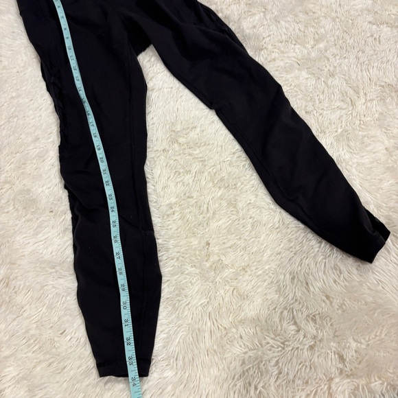 Lululemon Rise and Flow Pant Leggings Full-On Luxtreme Black Criss Cross Mesh 8 - Picture 3 of 11